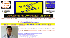 Desktop Screenshot of dentistattheborder.com